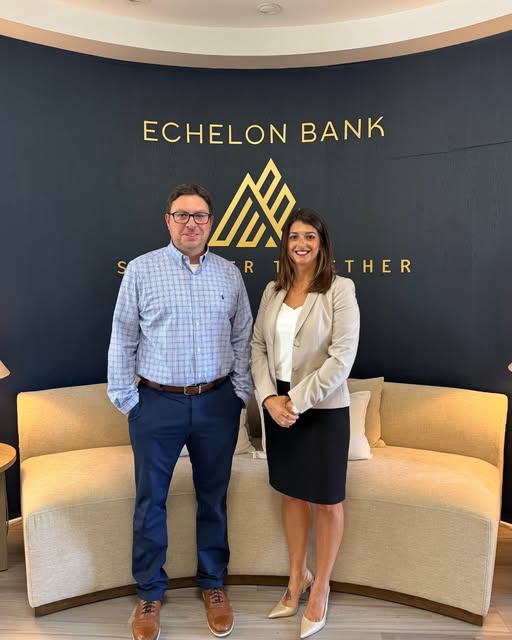 Garrett VonEye, SVP Director of SBA Lending & Ashley Benoit, SVP, Director of SBA Administration